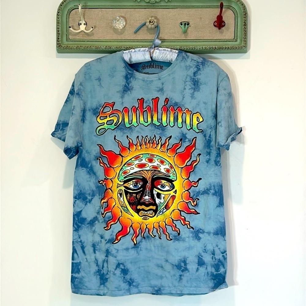 Sublime Short Sleeve Graphic Tie due T-shirts unisex  adult size small cotton